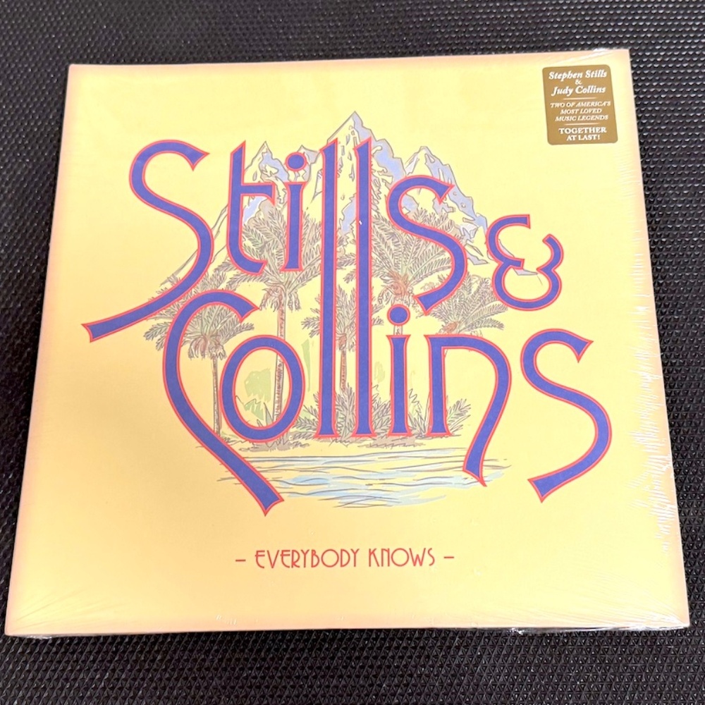 Stills & Collins Everybody Knows out-of-print 150G Vinyl album -- sealed